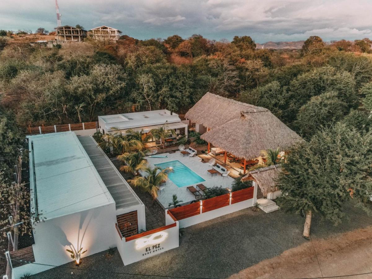 El Pez Surf Hotel Popoyo Eksteriør bilde
